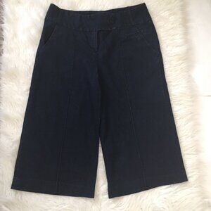 Larry Levine Wide Capri Jeans
